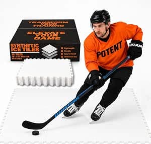 Tuiles de glace synthétique patinables