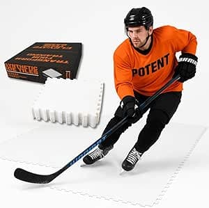 Tuiles de glace synthétique patinables