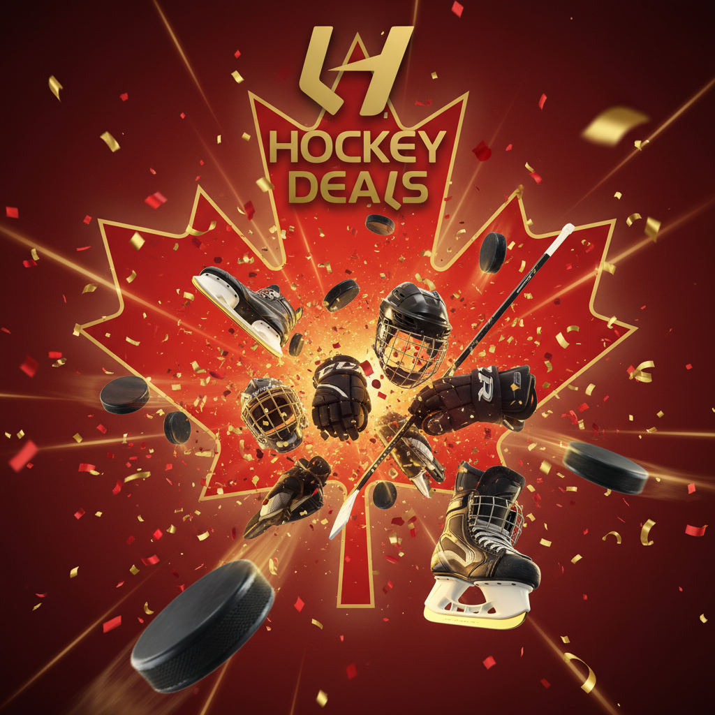 Ventes d’équipement de hockey au Canada (guide 2026) – Économisez sur les bâtons, patins, équipement de gardien et plus